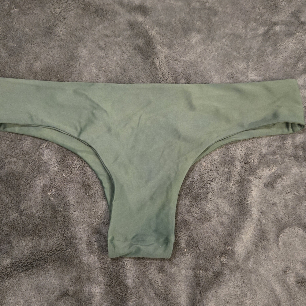 Fused Hawaii Palm Green Bikini Bottom